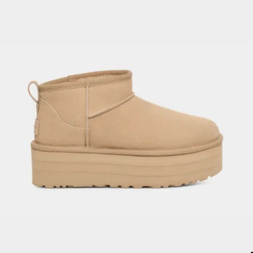 Ugg CLASSIC ULTRA MINI PLATFORM Size 7 - Picture 2 of 9